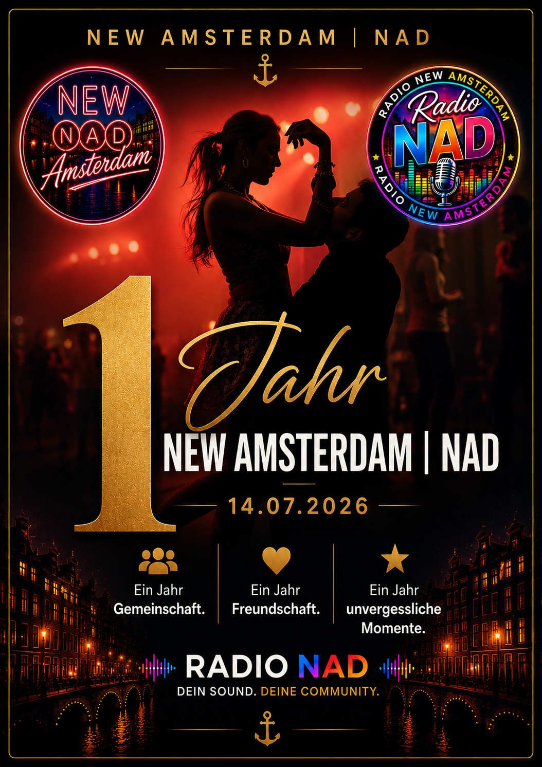 New Amsterdam | NAD - wird 1 Jahr alt