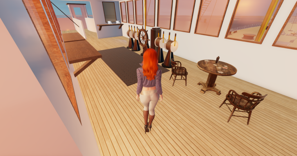 NADL - Titanic - die Brücke