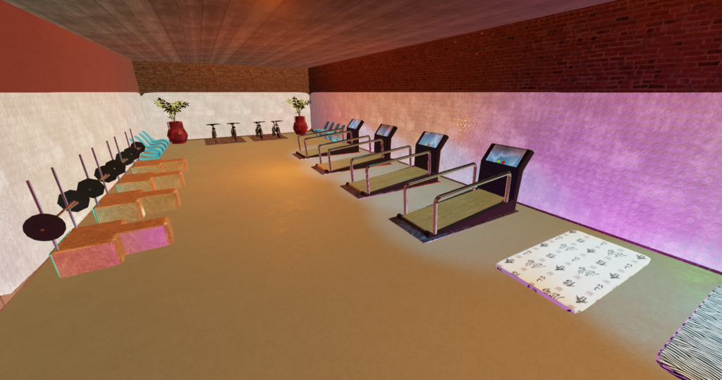 NAD - Ash's Spa World - Fitnessraum