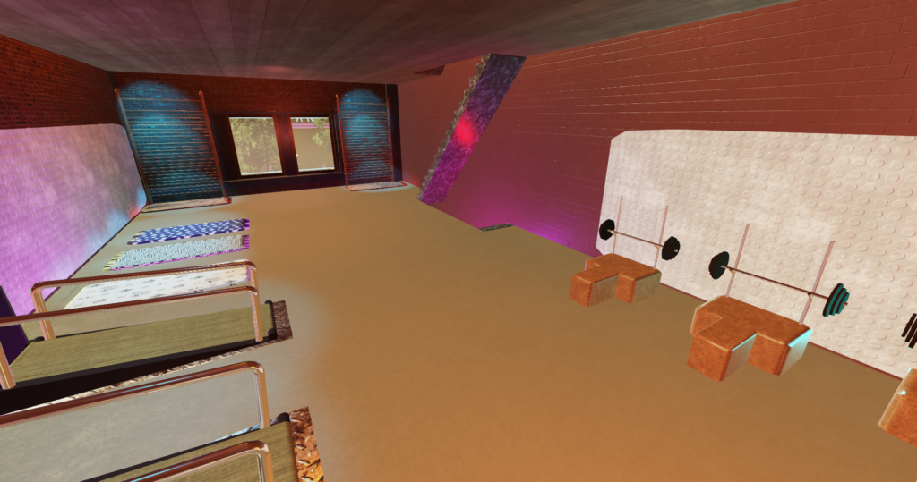 NAD - Ash's Spa World - Fitnessraum