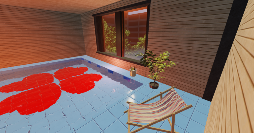 NAD - Ash's Spa World - Ruhebereich - Pool Raum