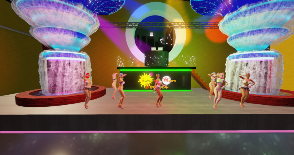 NAD mit Tanzgruppe Sun And Moon Boooties