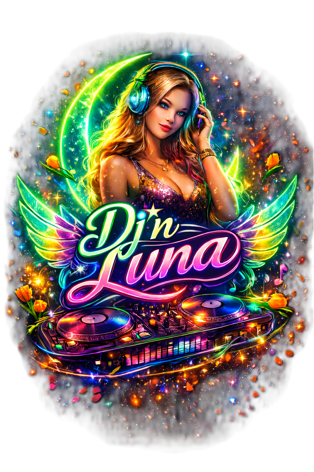 DJ'n Luna Logo