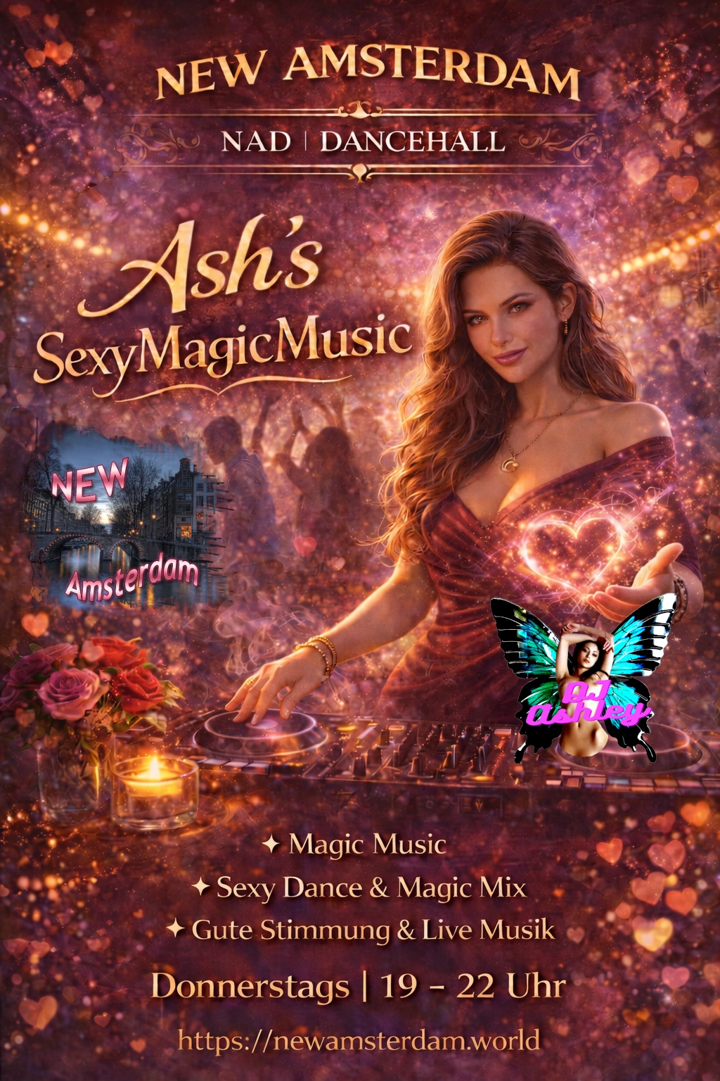 Do. 08.01.2026 19 – 22 Uhr – Ash’s SexyMagicMusic