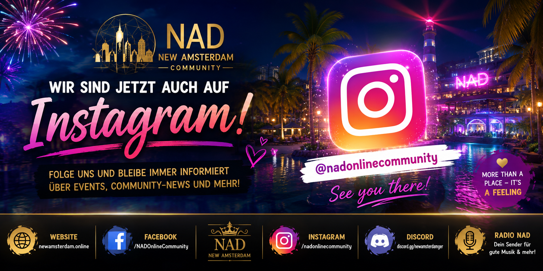 New Amsterdam | NAD Community - Instagram