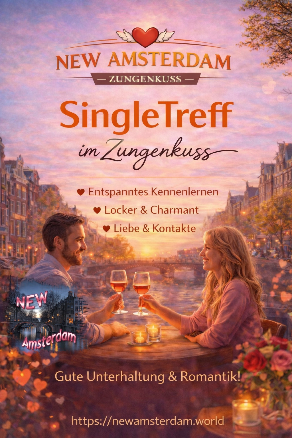 Di. 13.01.2026 19 – 21 Uhr – SingleTreff