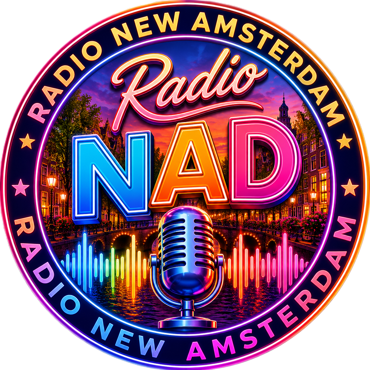 Radio NAD - Radio New Amsterdam - sei live dabei