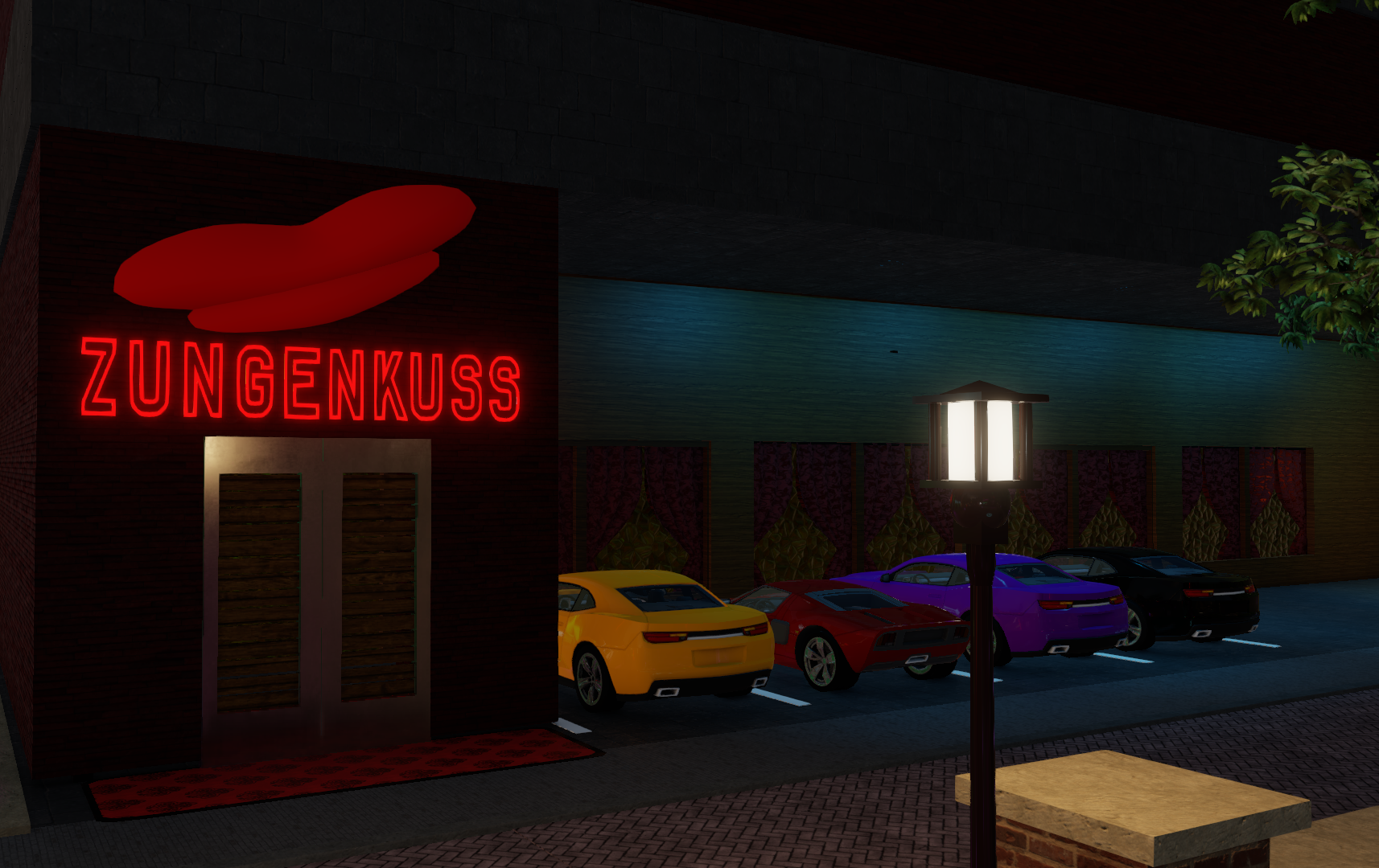 NAD - Eingang Zungenkuss